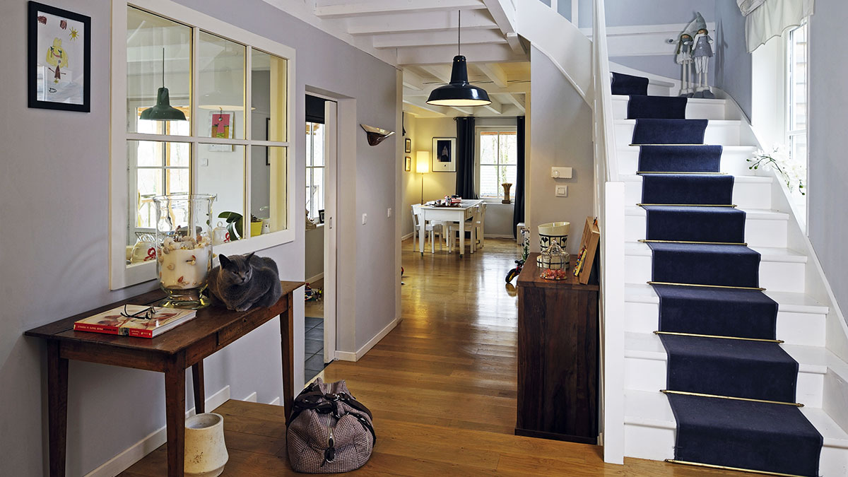 view of the interior layout of a house